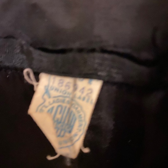 Vintage 50s Black Velvet Sleeveless Cocktail Dress - Picture 5 of 6